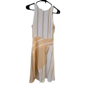 Finders Keepers White & Peach Dress